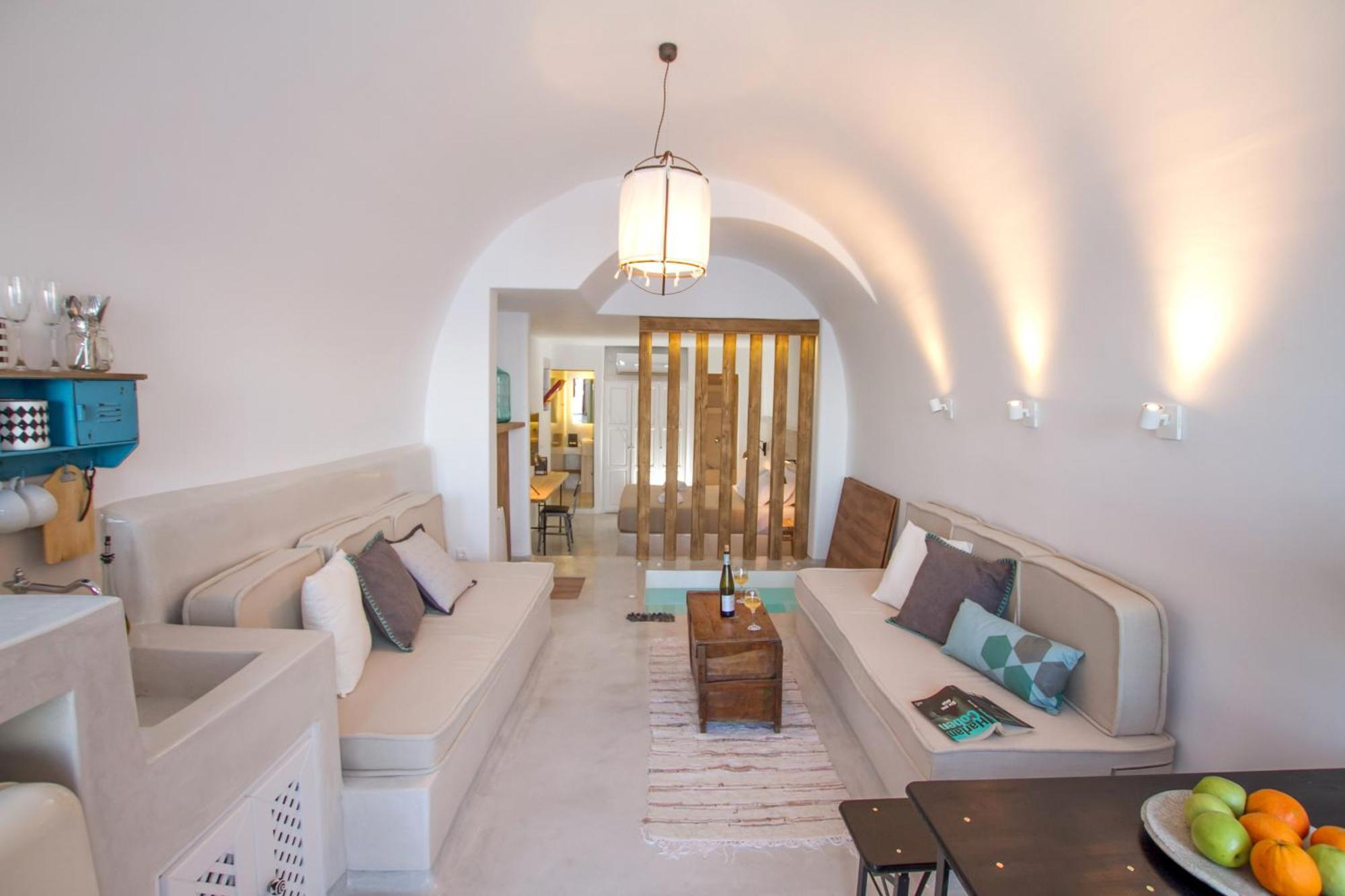 Willa Hector Cave House Oía Zewnętrze zdjęcie
